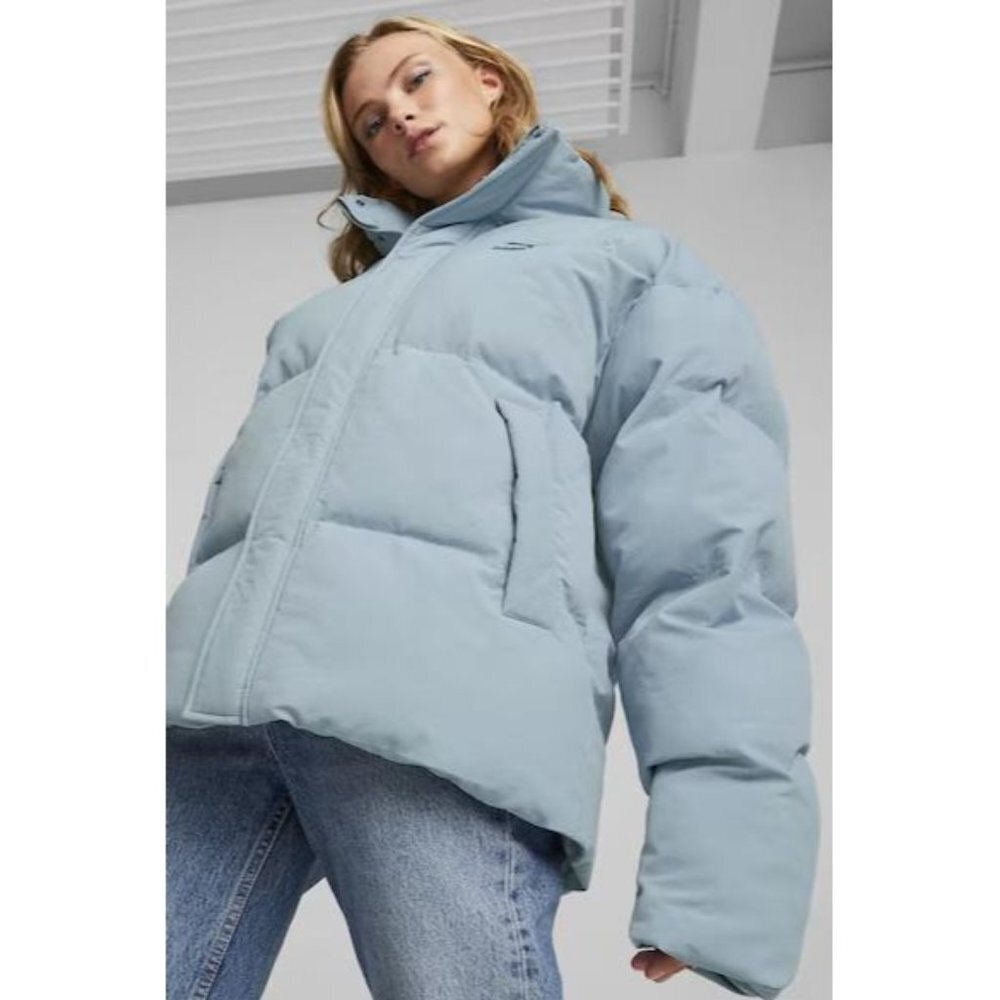 Puma baby oversized thick winter snow puffer jacket coat bomber